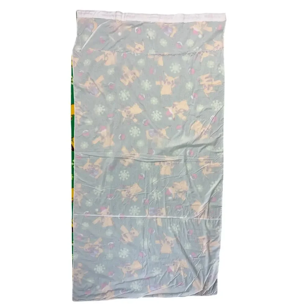 Christmas Pokémon Twin Blanket Pillowcase Set Pikachu Holiday Homemade Set